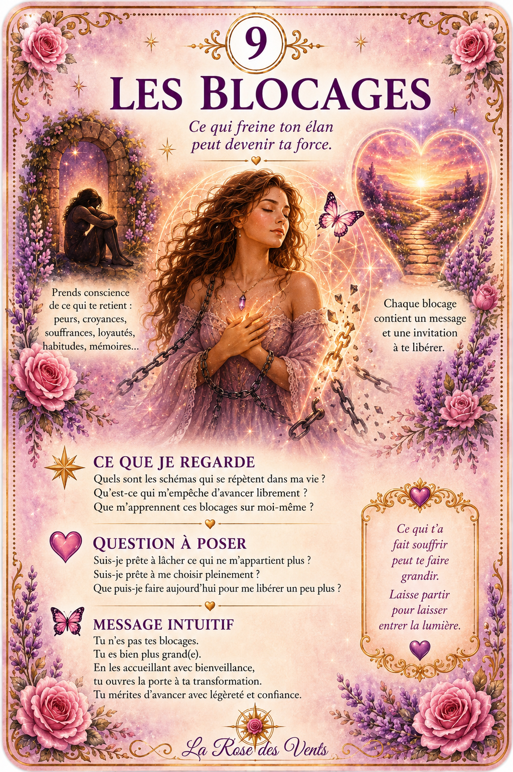 soin guidance la rose des vents essert , retrouve ton chemin , ta lumière intérieure et rayonne